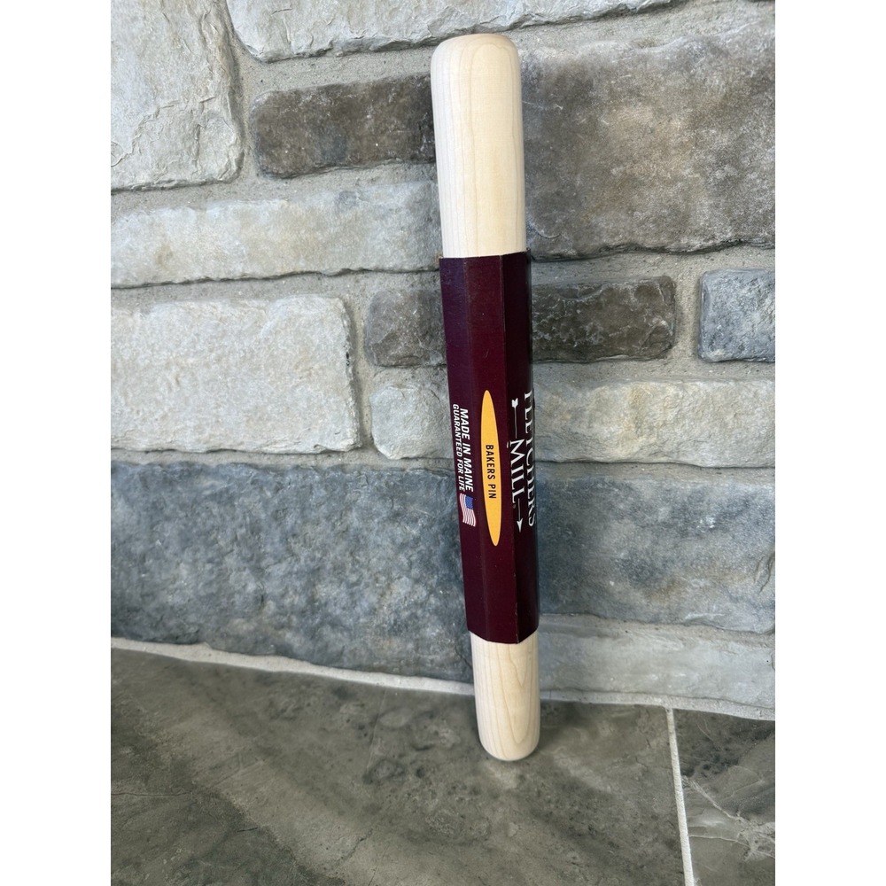 Fletchers' Mill Wood Bakers Rolling Pin - Professional Pastry & Dough Roller USA - Picture 10 of 12